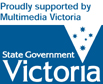 Multimedia Victoria logo